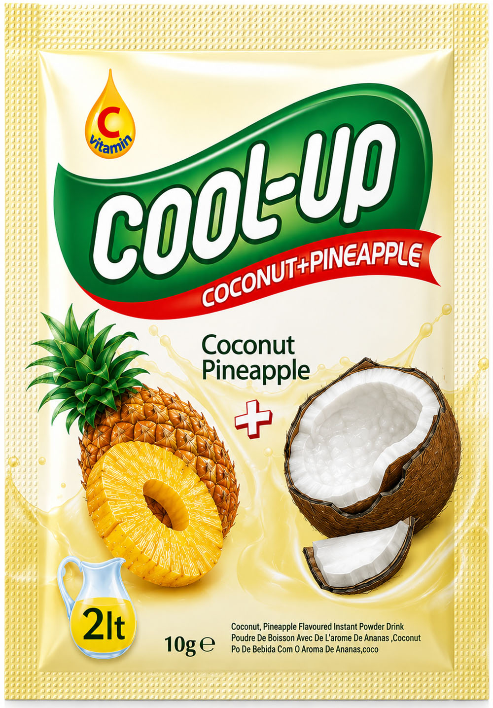 Cool-Up Coconut + Pineapple